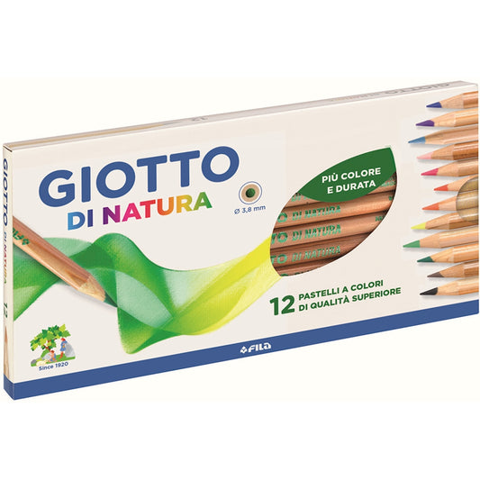 PASTELLI GIOTTO DI NATURA - Confezione Da 12Pz