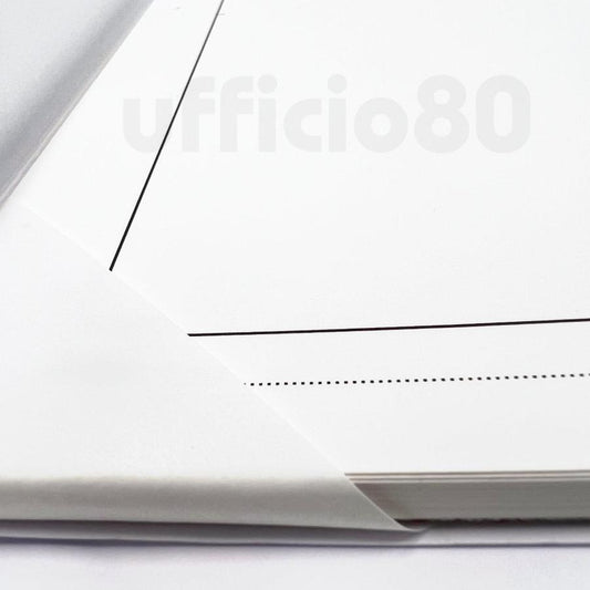 BLOCCO FABRIANO F4 - 33x48 Con Fogli Lisci Riquadrati