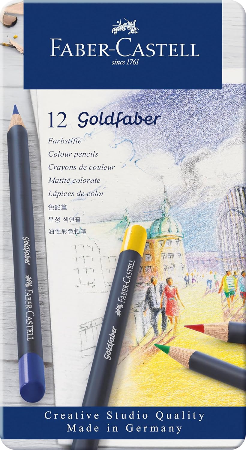 FABER-CASTELL - Pastelli Confezione Da 12 Pz