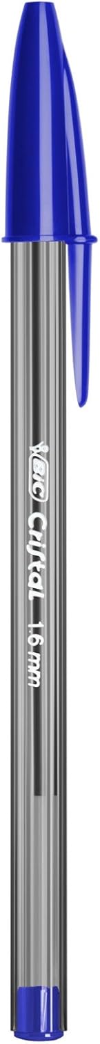 PENNA BIC CRISTAL 1.6mm - Confezione Da 5 Pz