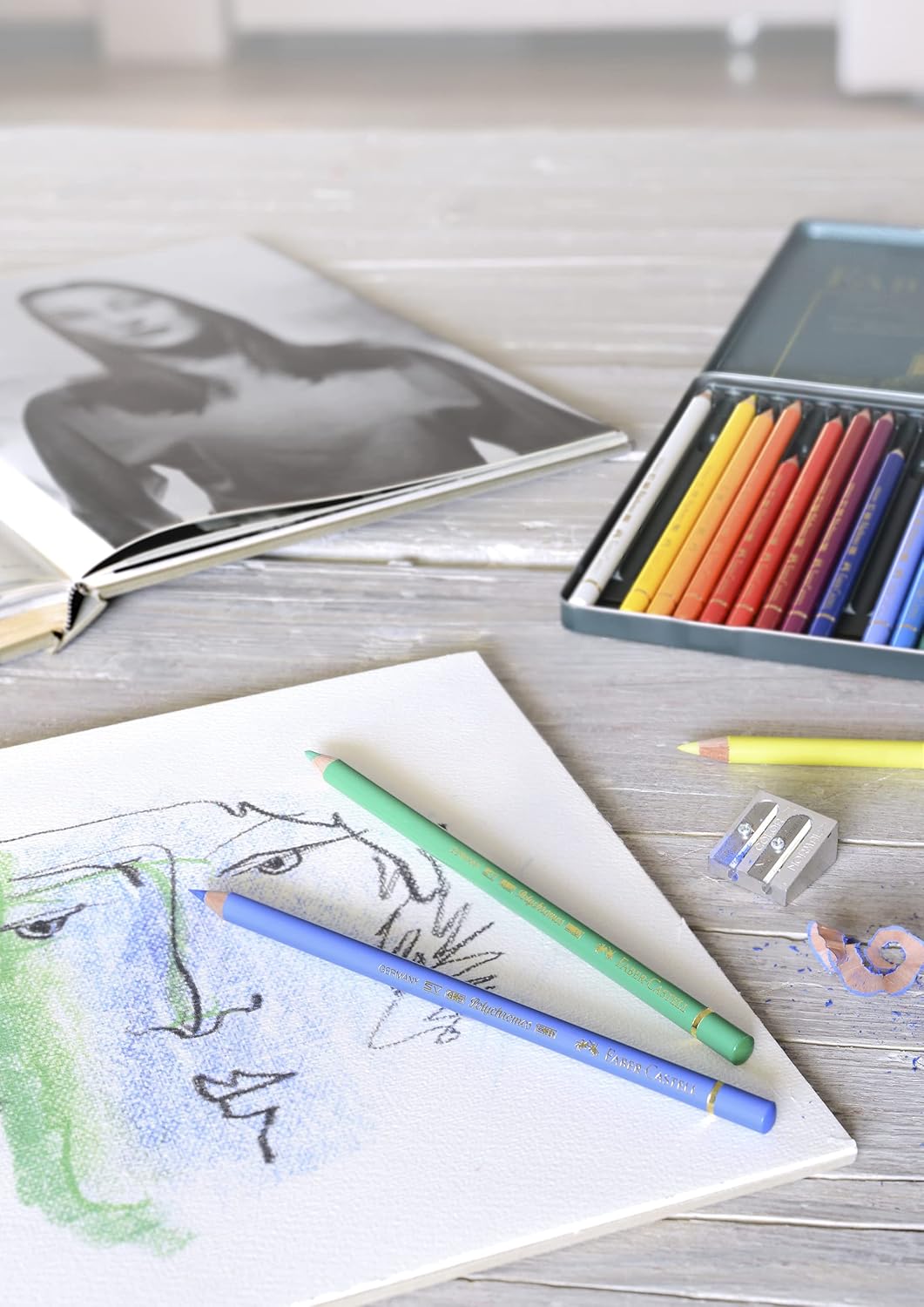 FABER-CASTELL - Pastelli Polychromos Confezione Da 24 Pz