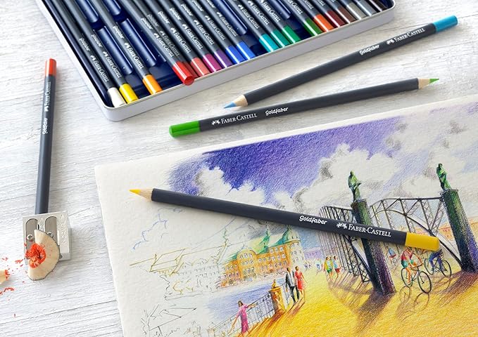 FABER-CASTELL - Pastelli Confezione Da 12 Pz