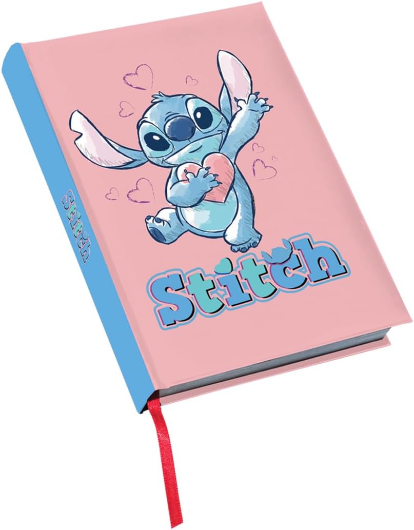 STITCH - Diario 12 Mesi 2026/2027 Con Pagine Giornaliere
