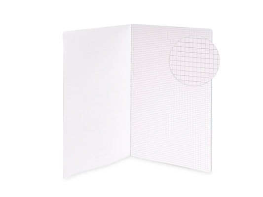 CONFEZIONE QUADERNI COLOURBOOK - 10 Quaderni Fantasia Fluo Quadrettini Senza Margine