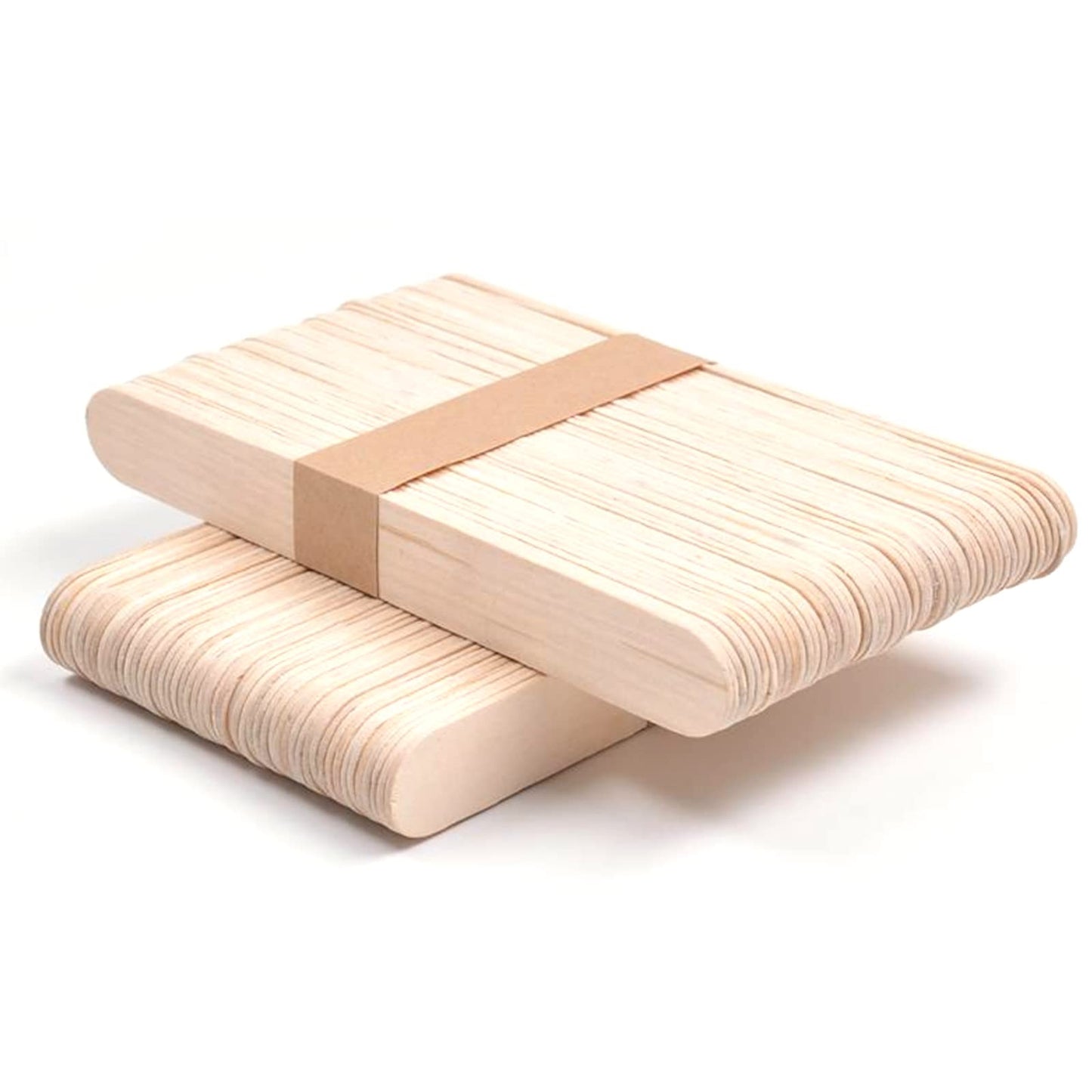 BASTONCINI DI LEGNO PER GELATI - 2 Confezioni Da 25 Pz