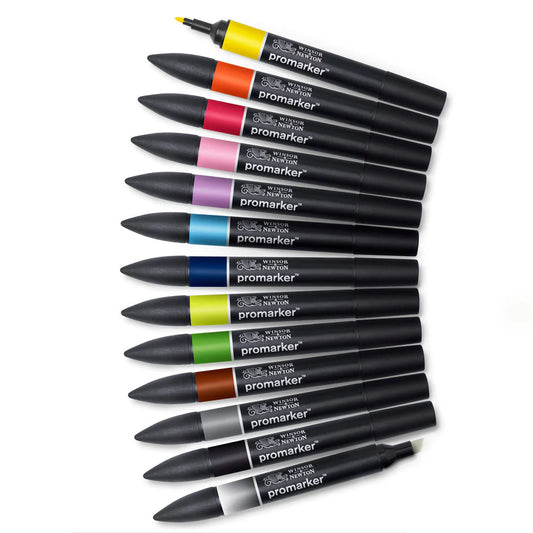 WINSOR & NEWTON PROMARKER - Set 1 12+1 Pz