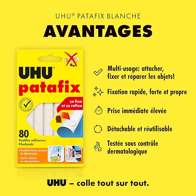 UHU PATAFIX - Bianco 80g