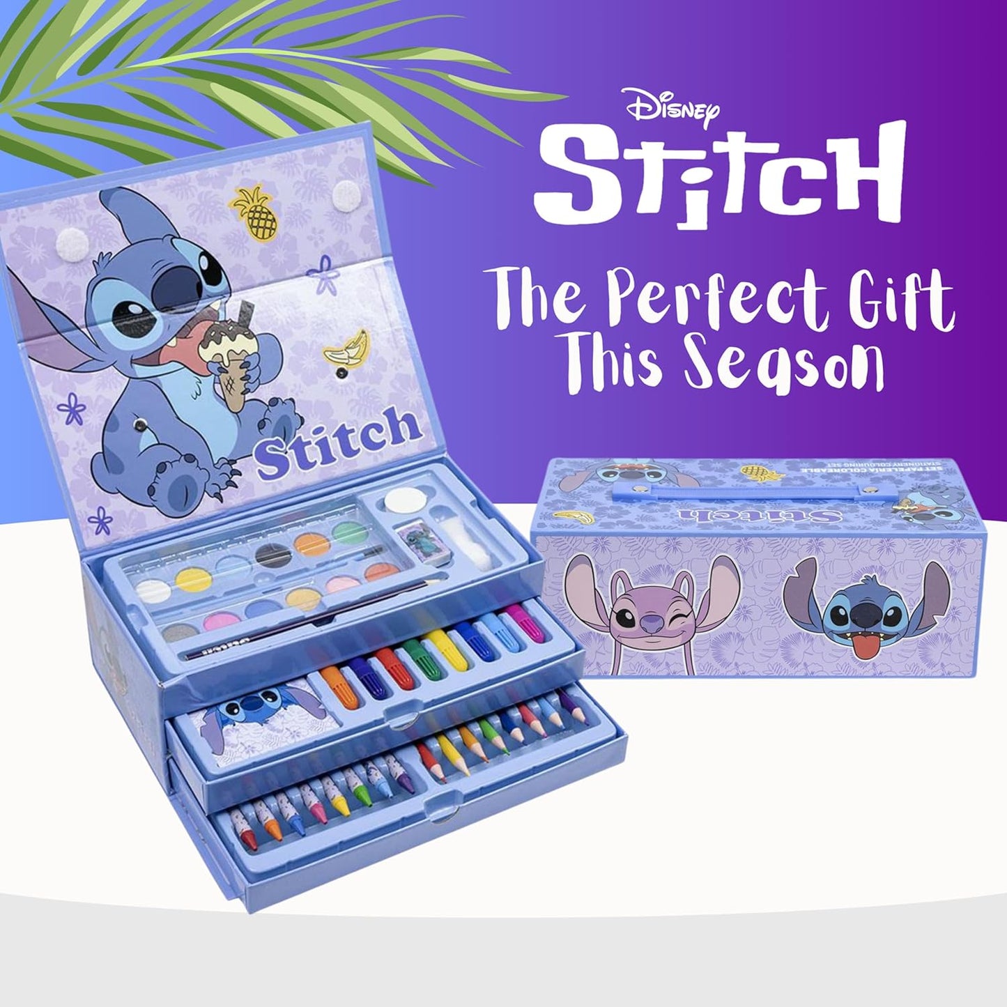 DISNEY SET CANCELLERIA - Stitch 42pz