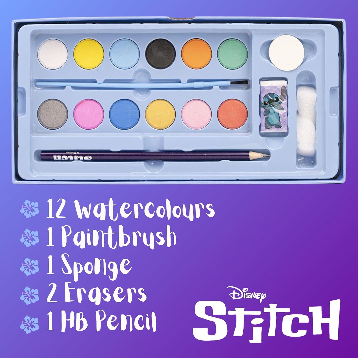 DISNEY SET CANCELLERIA - Stitch 42pz