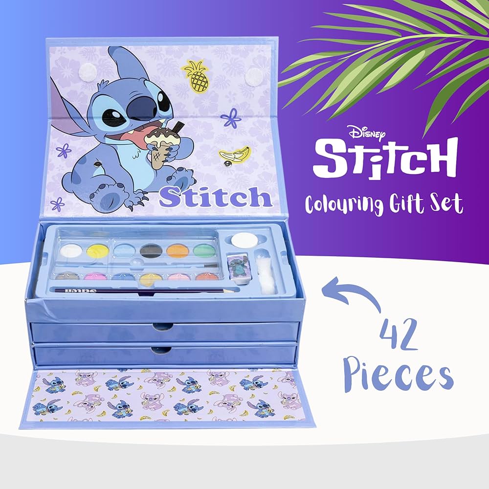 DISNEY SET CANCELLERIA - Stitch 42pz