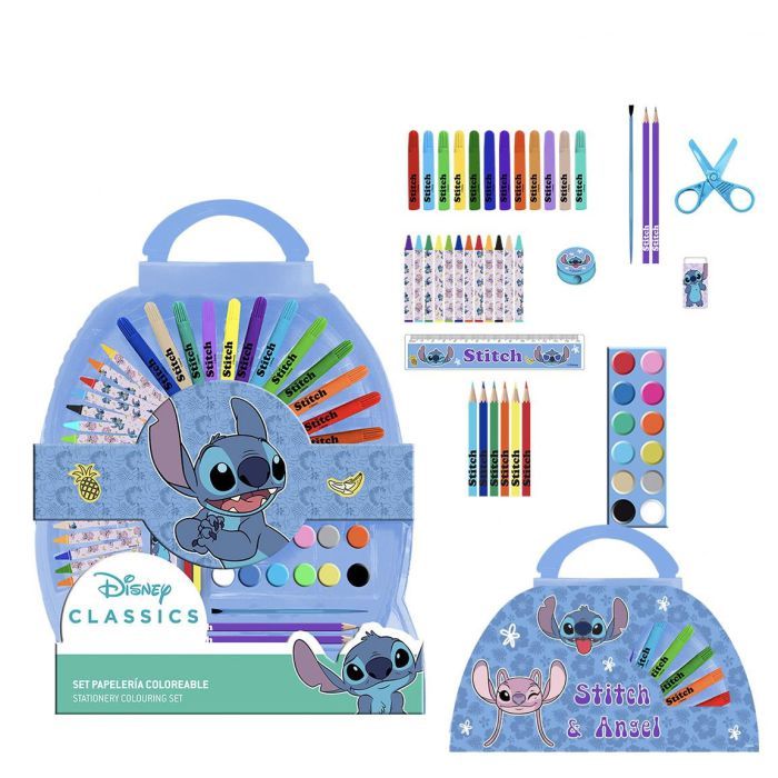 DISNEY SET CANCELLERIA - Stitch 50pz