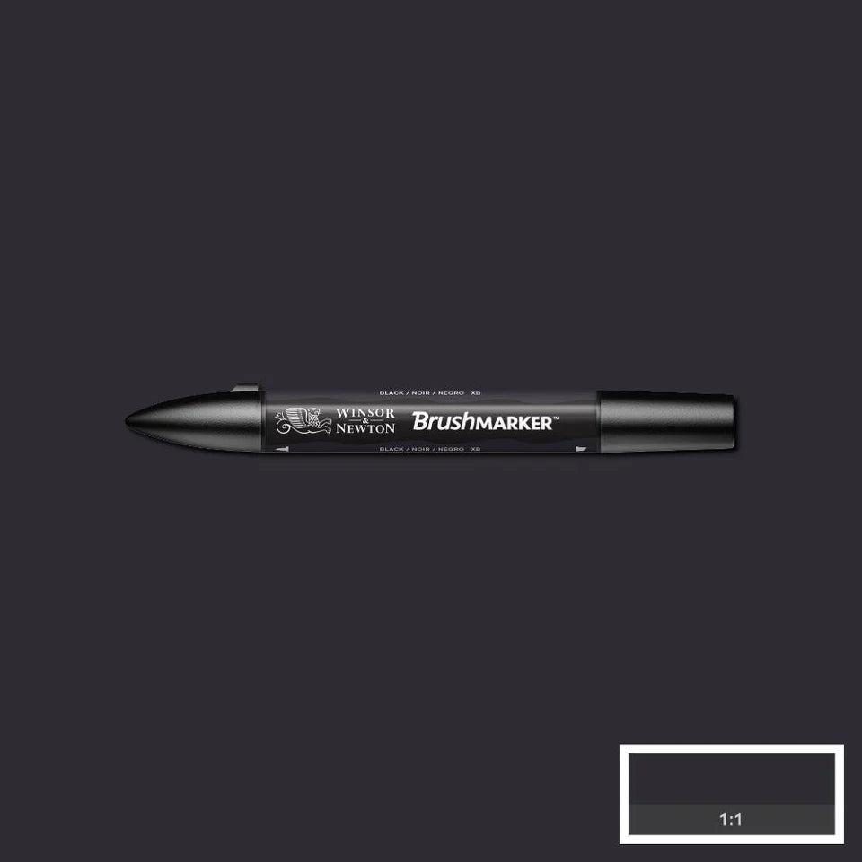 WINSOR & NEWTON PROMARKER BRUSH - Black Tones
