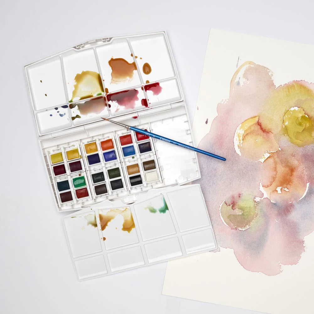 WINSOR & NEWTON COTMAN WATERCOLOURS - Travel Set 25pz