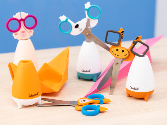 COLOURBOOK FORBICI SNIPPY BIG EYES - Punta Arrotondata