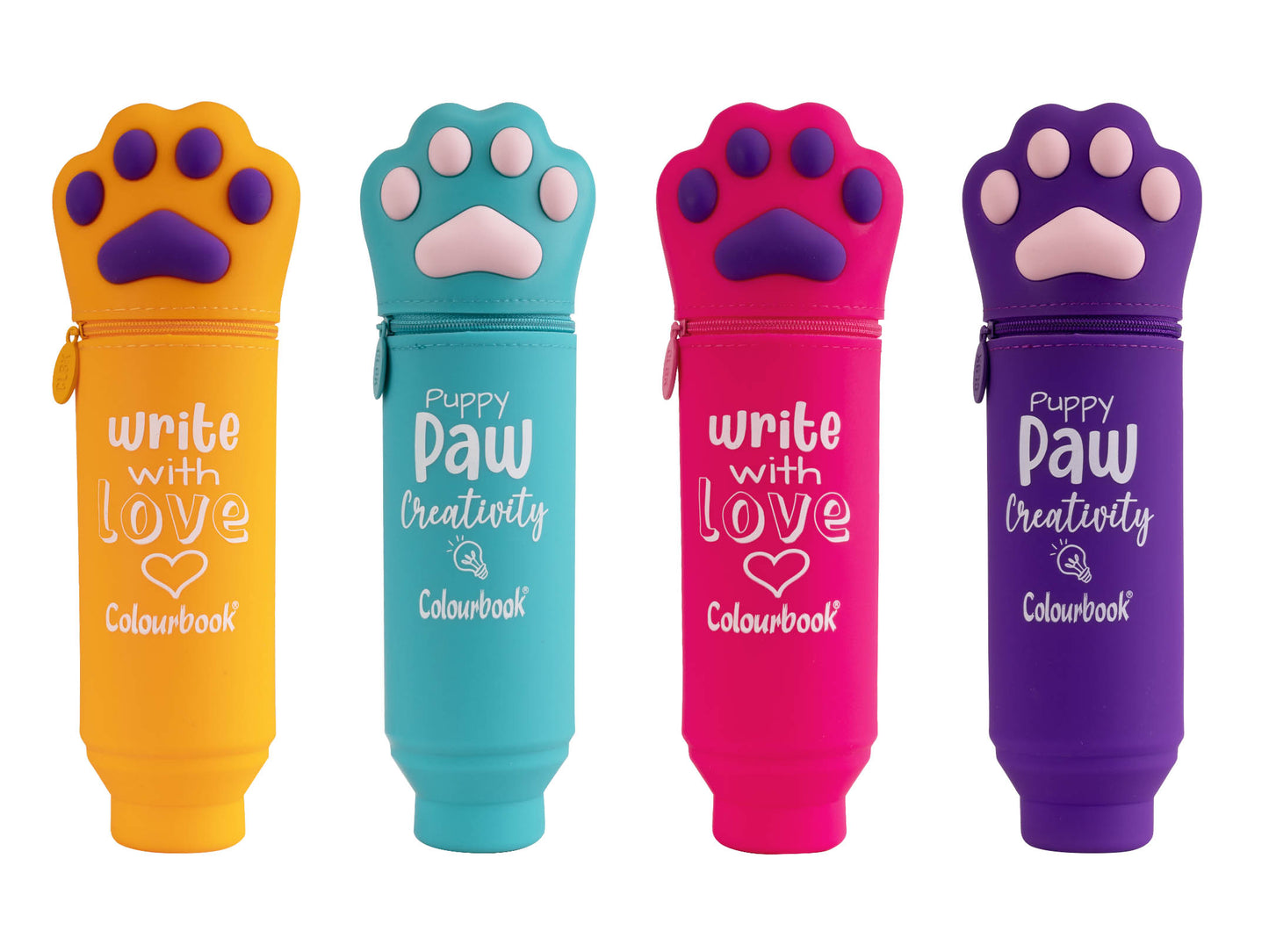 COLOURBOOK GOOMMY PAW - Portapenne In Silicone