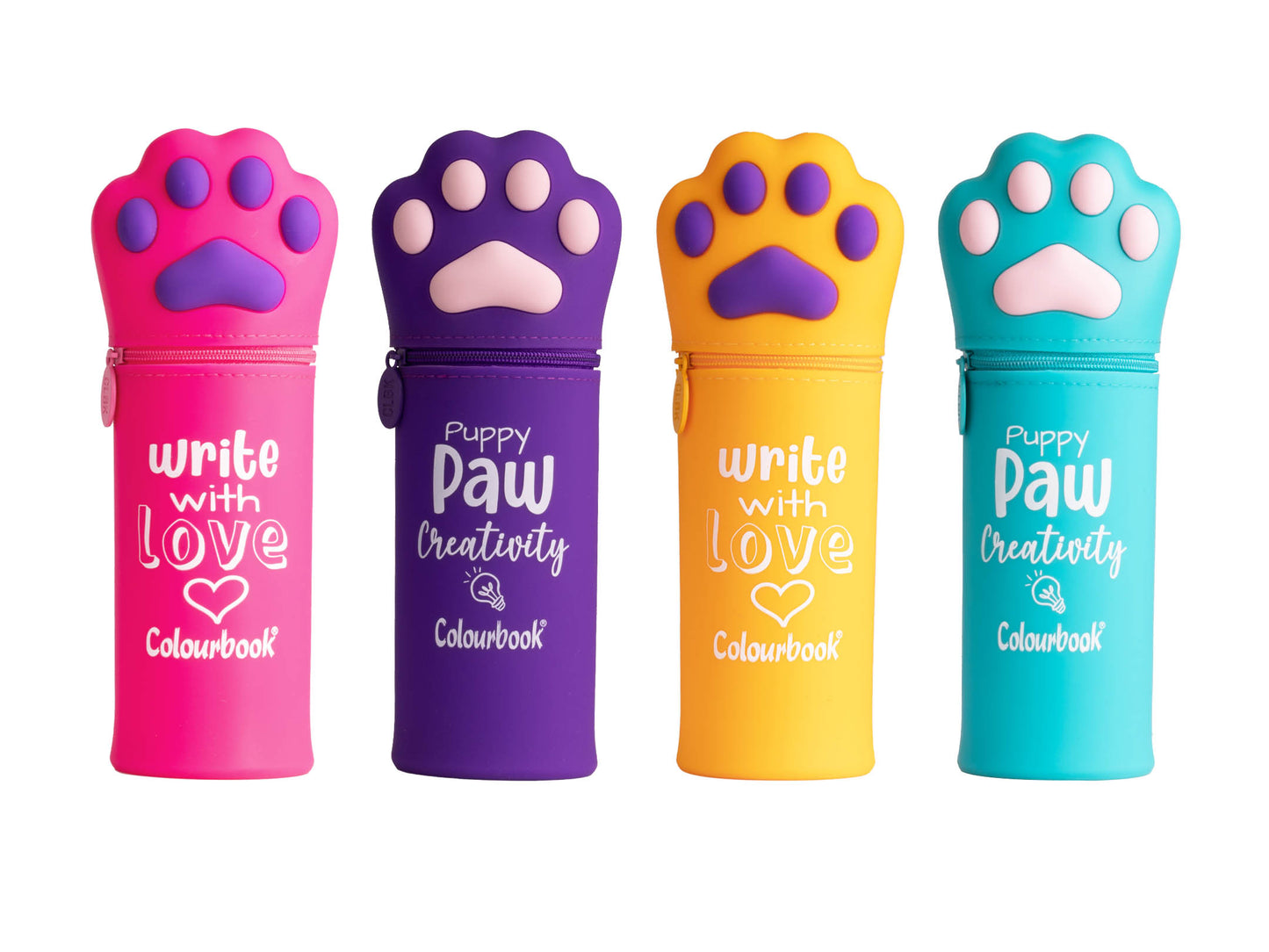 COLOURBOOK GOOMMY PAW - Portapenne In Silicone