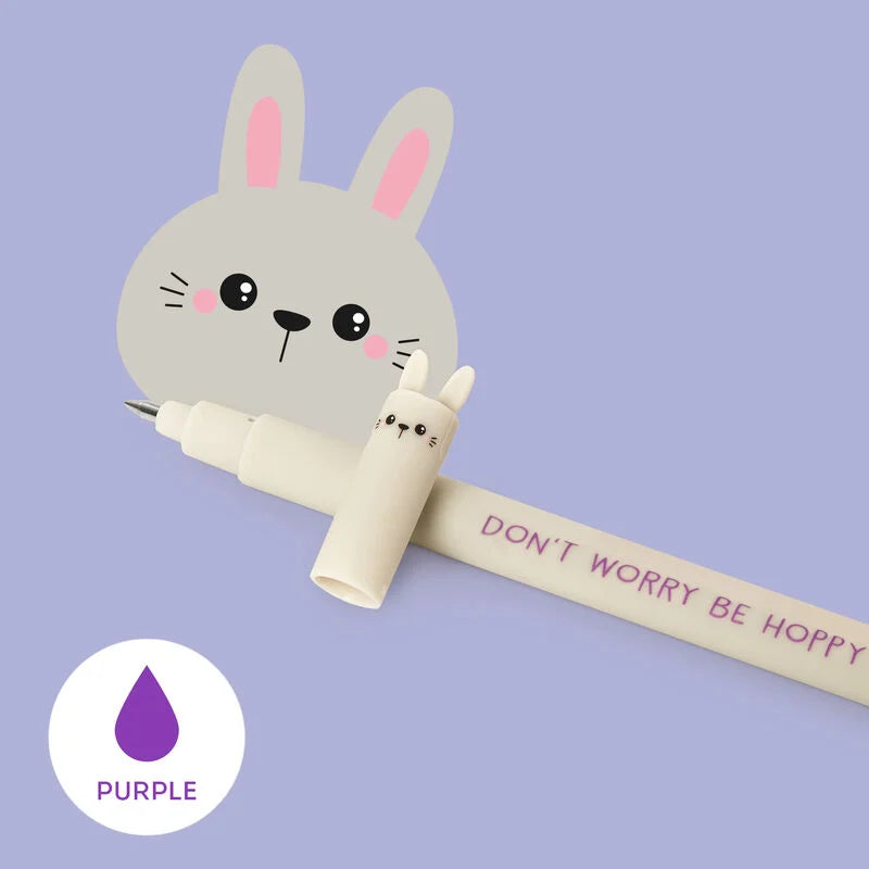 LEGAMI ERASABLE PEN BUNNY - Penna Gel Cancellabile