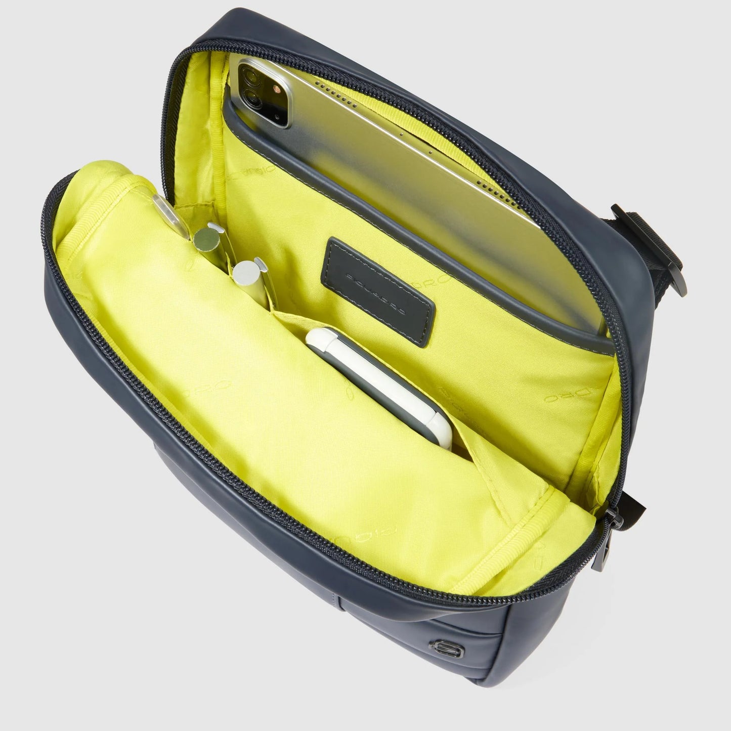 PIQUADRO - Borsello Da Uomo Porta Ipad Blu