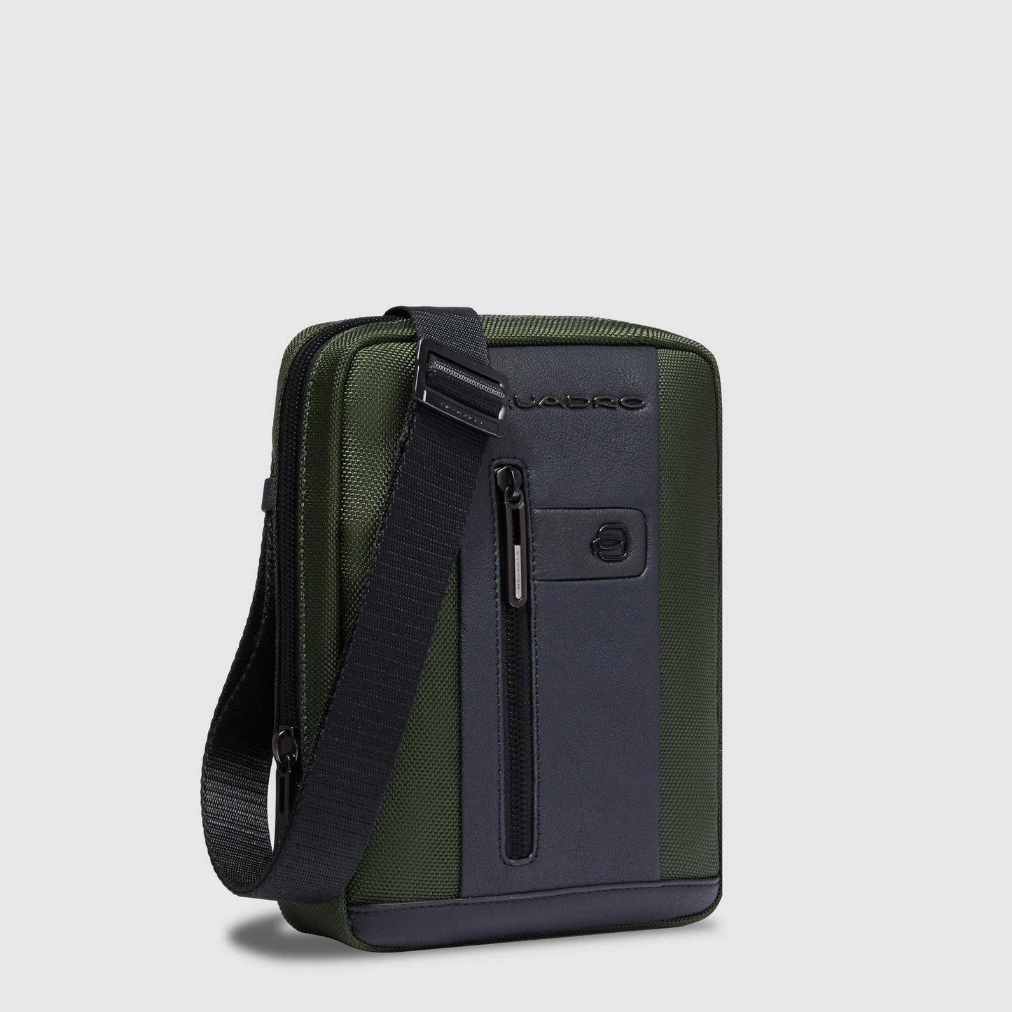 PIQUADRO - Borsello Porta iPad®Mini In Tessuto Riciclato Verde