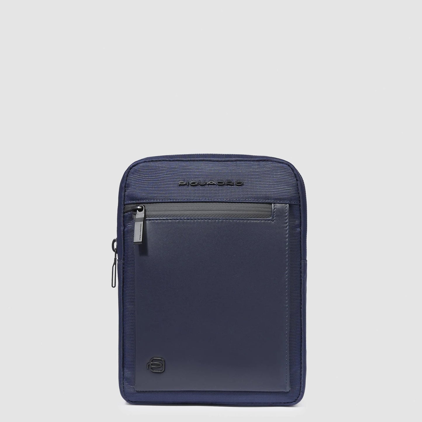 PIQUADRO - Borsello Porta Ipad Mini Tessuto Riciclato Blu