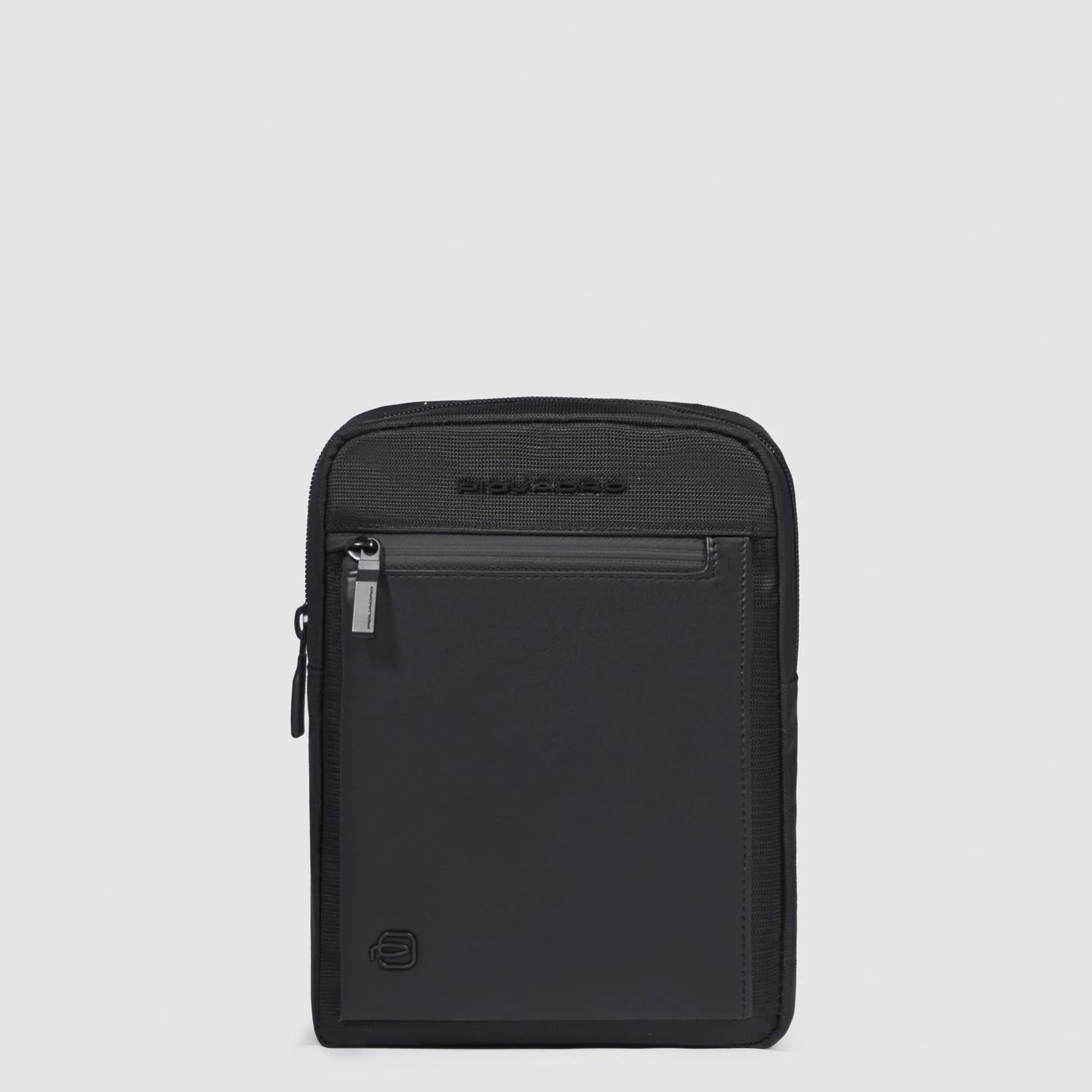PIQUADRO - Borsello Porta Ipad Mini Tessuto Riciclato Nero