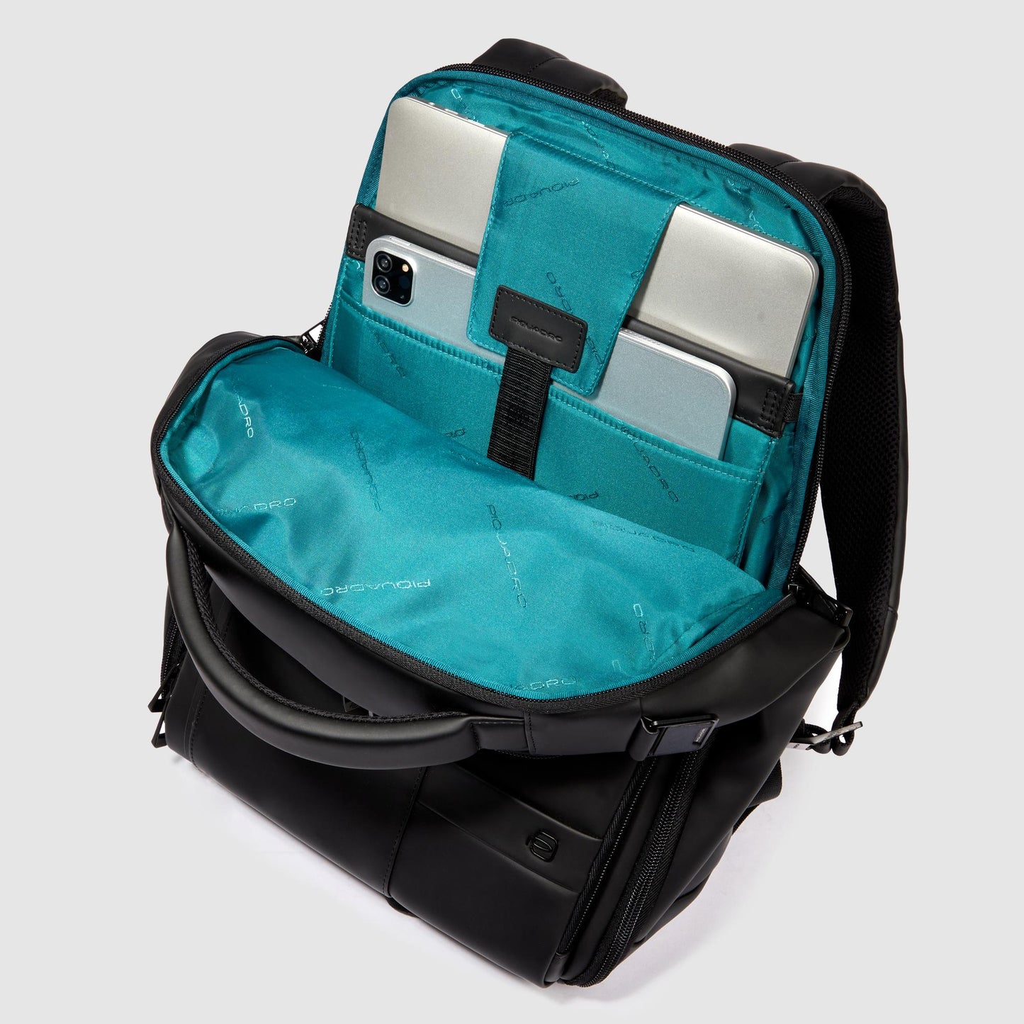 PIQUADRO - Zaino Porta Pc 14" Resistente All'Acqua Blu