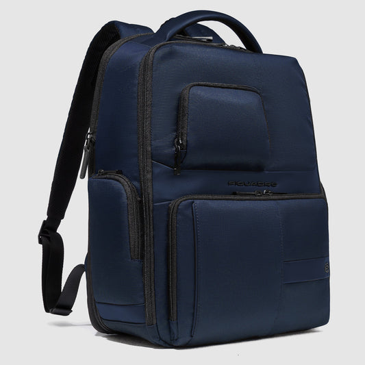 PIQUADRO - Zaino Porta Computer 15,6" Fast Check Blu