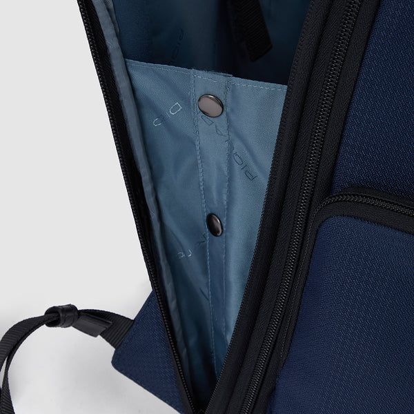 PIQUADRO - Zaino Porta Computer 15,6" Fast Check Blu