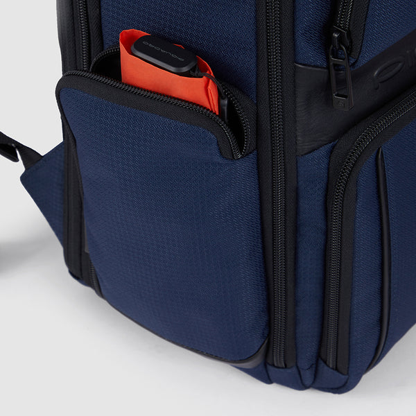 PIQUADRO - Zaino Porta Computer 15,6" Fast Check Blu