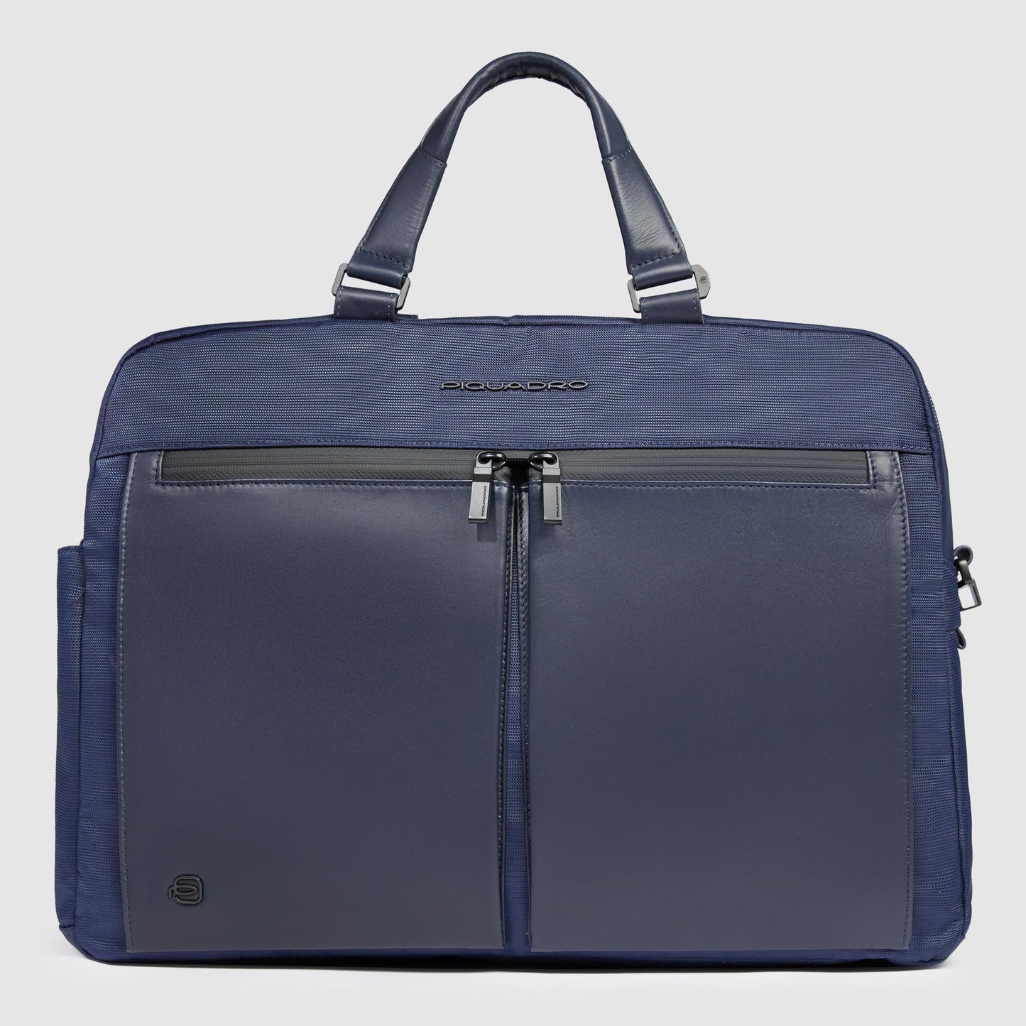 PIQUADRO - Borsa Porta Pc 15,6" In Tessuto Riciclato Blu