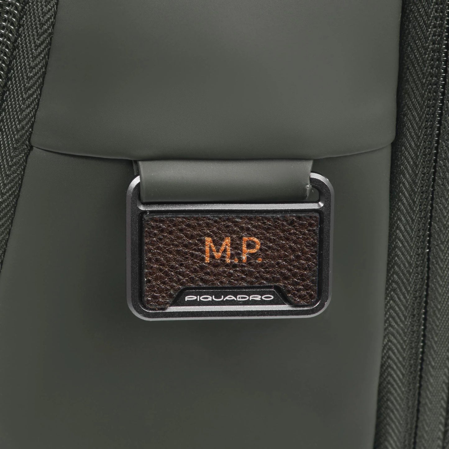 PIQUADRO - Zaino Porta Pc 14" Resistente All'Acqua Verde