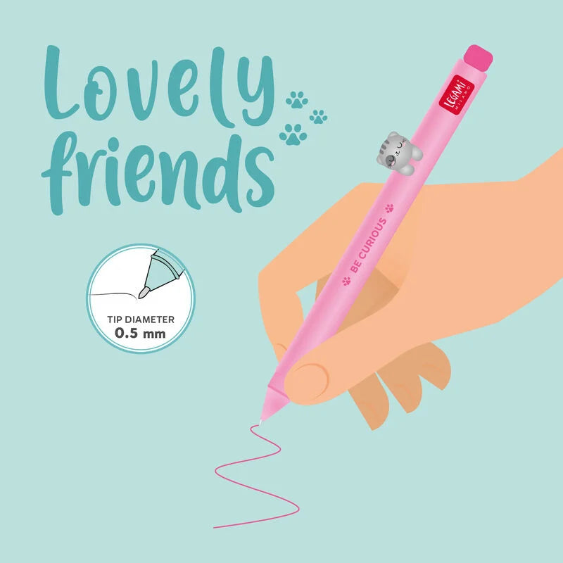 LEGAMI PENNA GEL LOVELY FRIENDS - Kitty