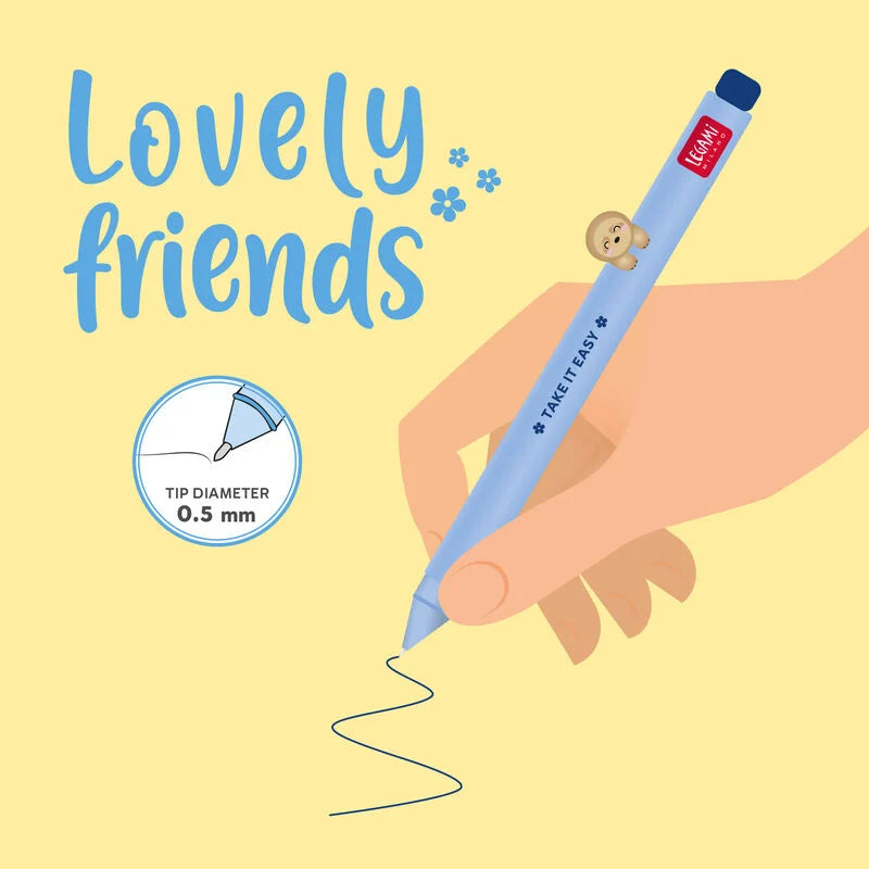 LEGAMI PENNA GEL LOVELY FRIENDS - Sloth