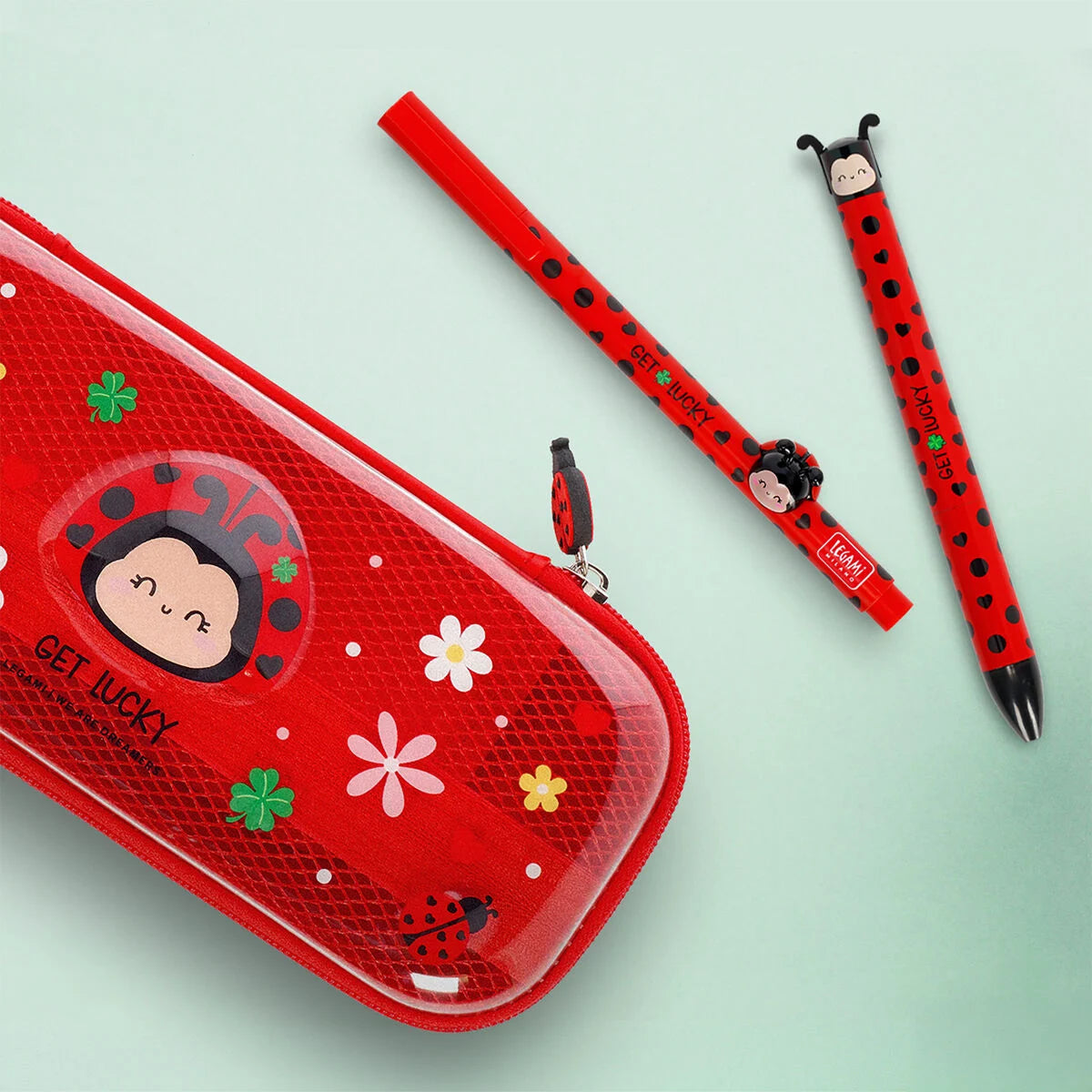 LEGAMI - Penna Gel Ladybug "Get Lucky" Lovely Friends