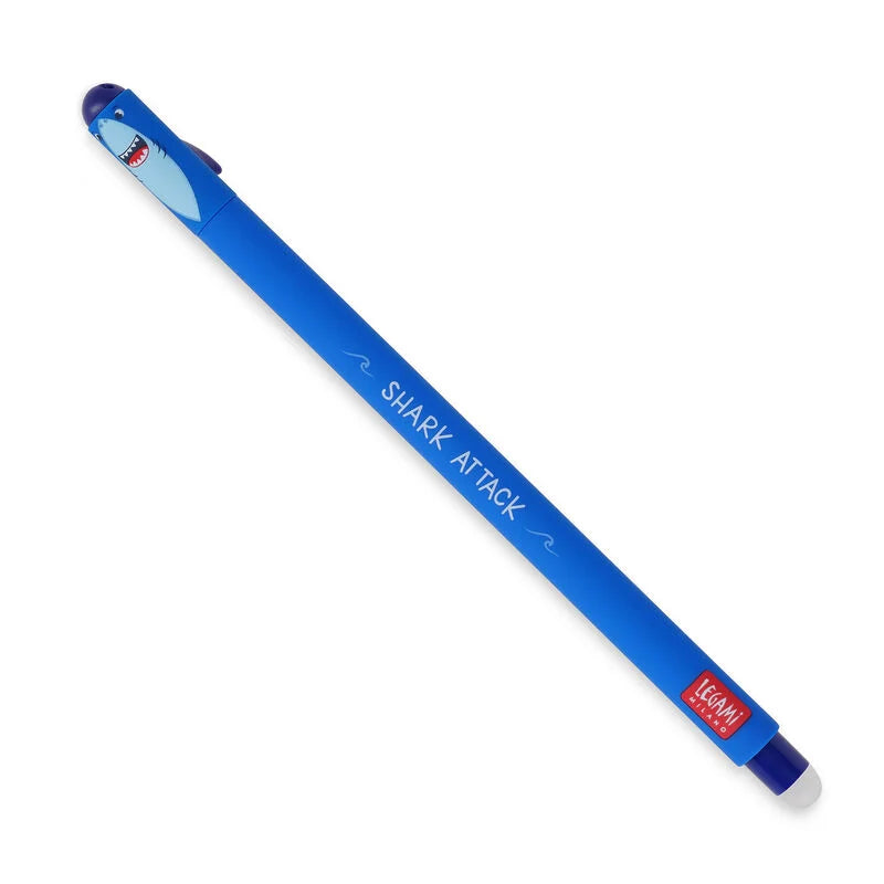 LEGAMI ERASABLE PEN SHARK - Penna Gel Cancellabile