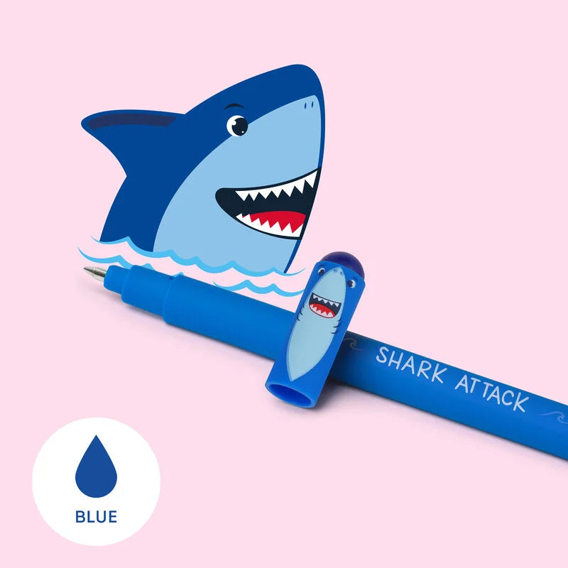 LEGAMI ERASABLE PEN SHARK - Penna Gel Cancellabile