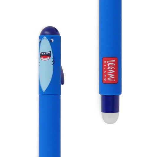 LEGAMI ERASABLE PEN SHARK - Penna Gel Cancellabile