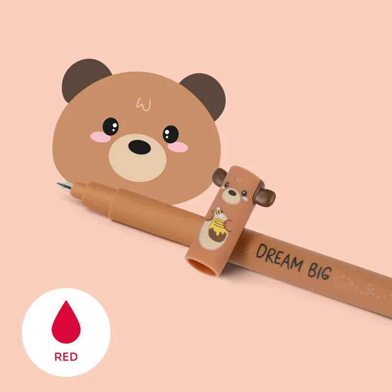 LEGAMI ERASABLE PEN TEDDY BEAR - Penna Gel Cancellabile