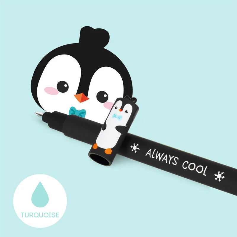 LEGAMI ERASABLE PEN PENGUIN - Penna Gel Cancellabile