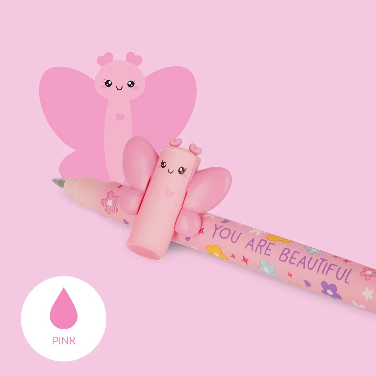 LEGAMI ERASABLE PEN BUTTERFLY - Penna Gel Cancellabile