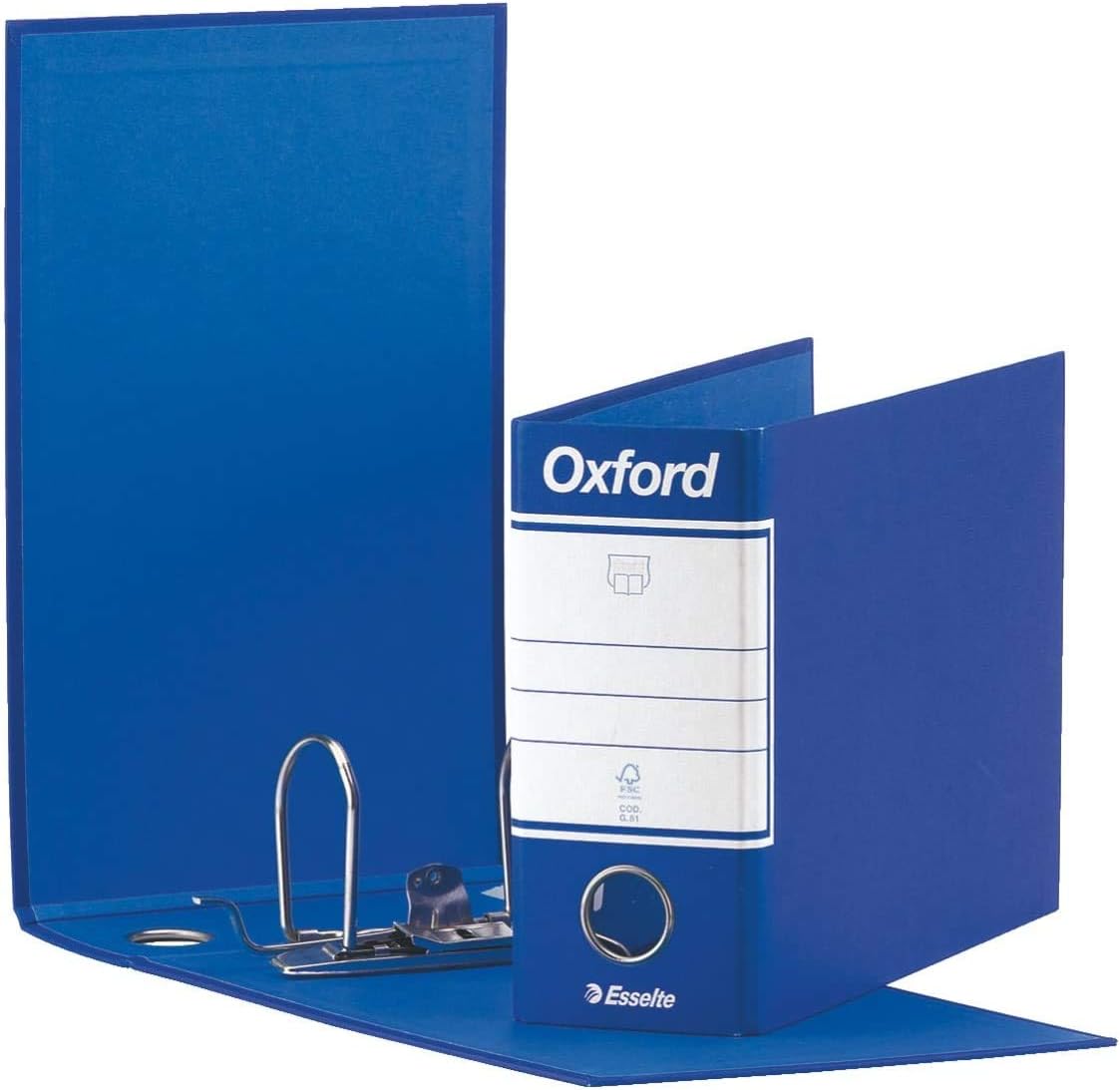 REGISTRATORE A LEVA OXFORD G81 - Con Custodia Nera