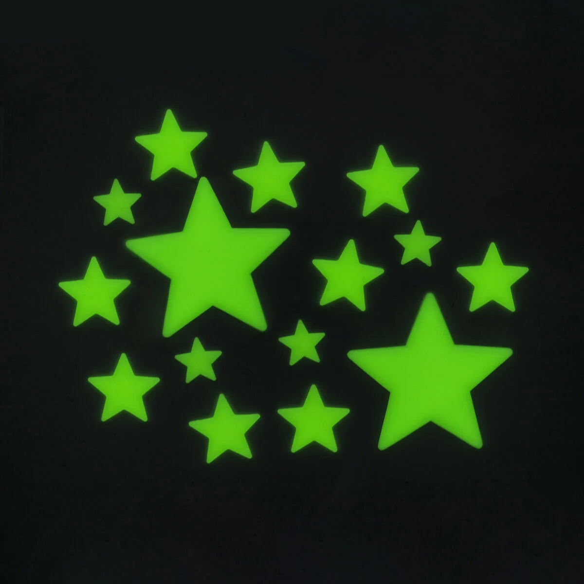 LEGAMI STELLE FOSFORESCENTI ADESIVE
