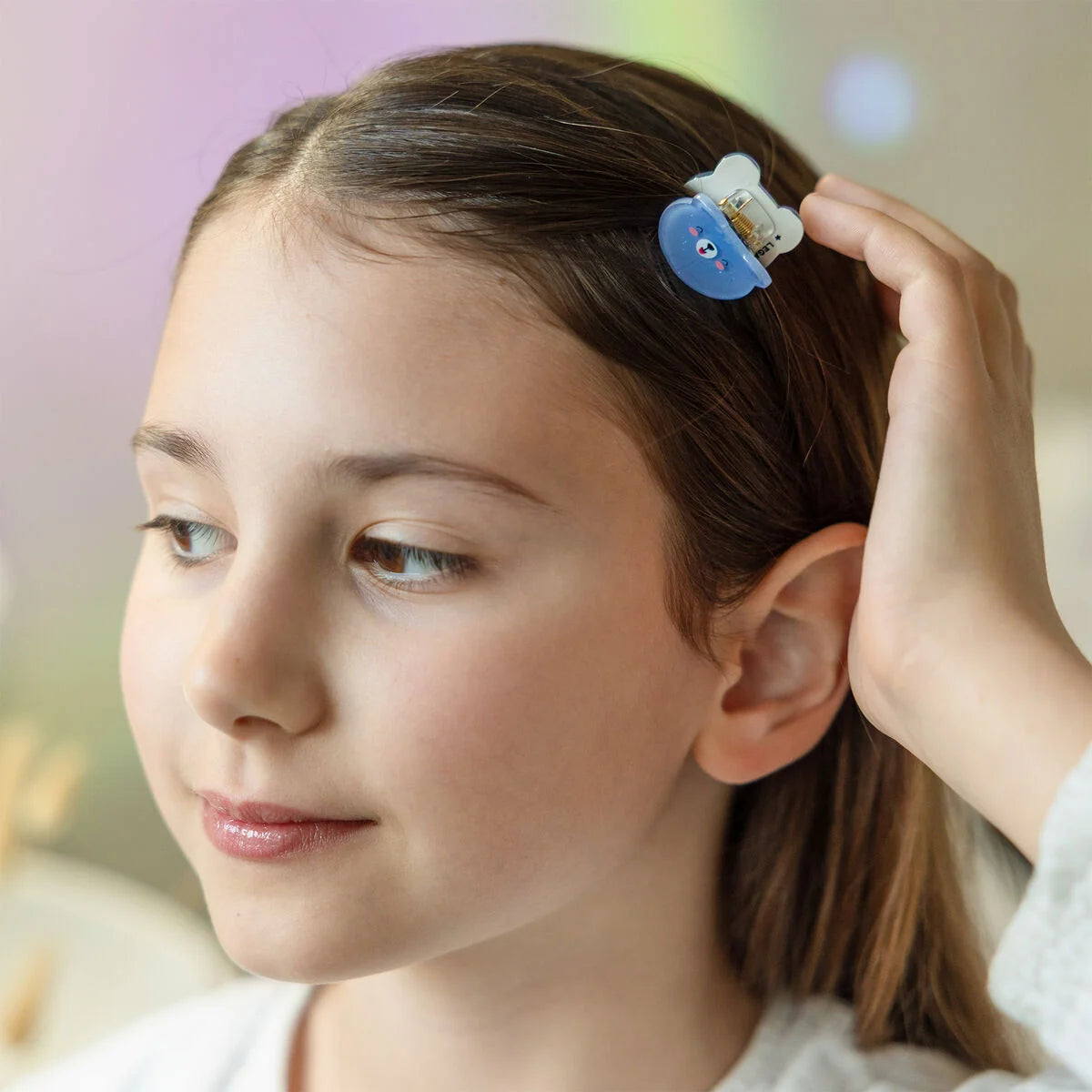 LEGAMI - Set di 4 Mini Mollette per Capelli Teddy Clip me up!