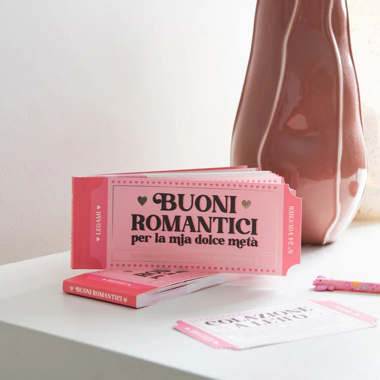 LEGAMI - Blocchetto da 24 Voucher Romantici