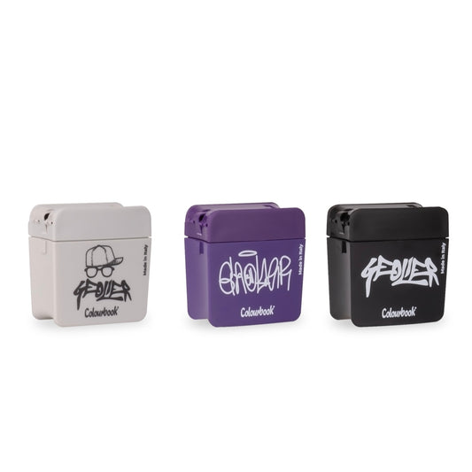 COLOURBOOK X GEOLIER - Temperamatite 2 Fori Con Serbatoio