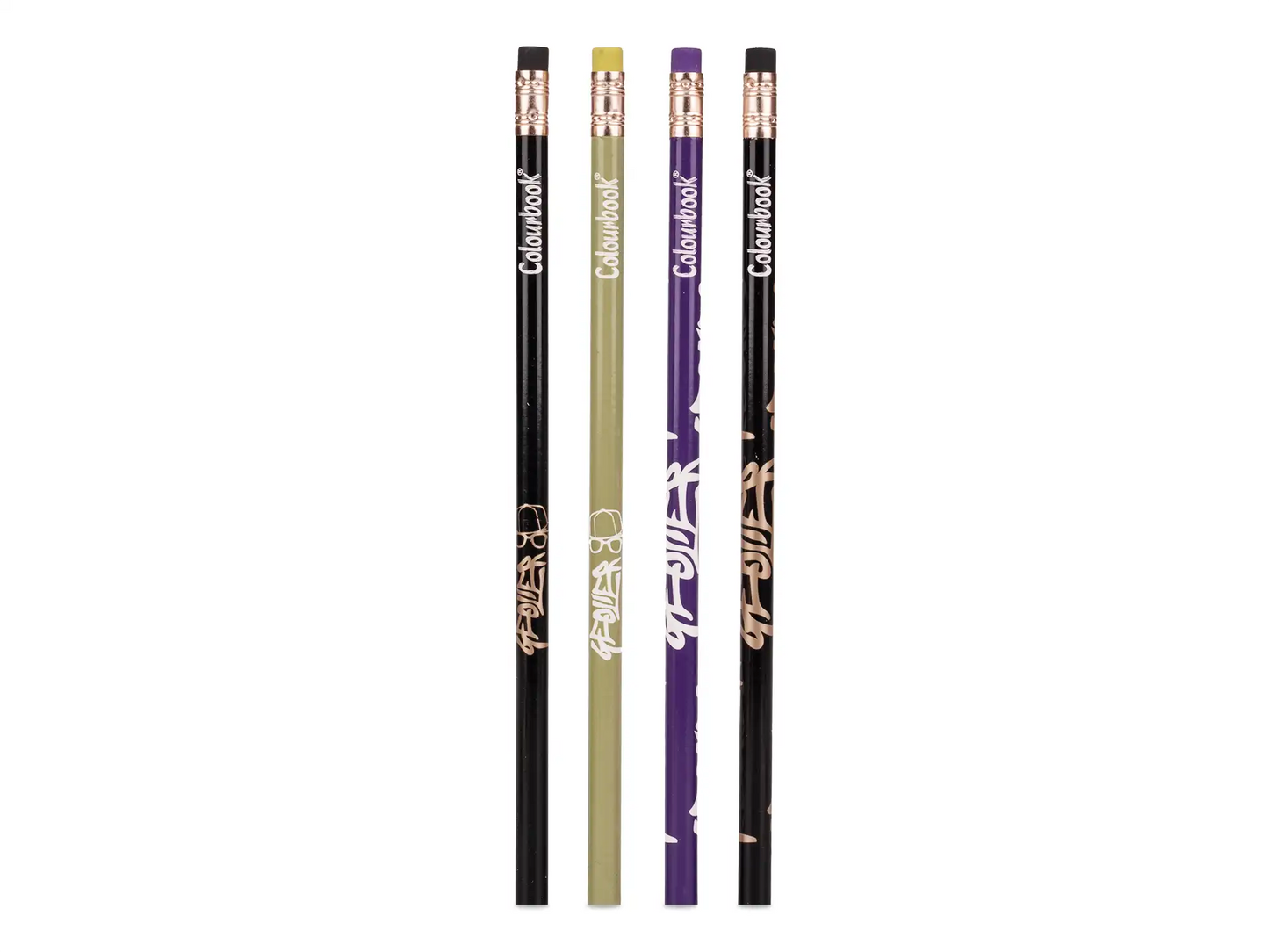 COLOURBOOK X GEOLIER - Set 4 Matite HB