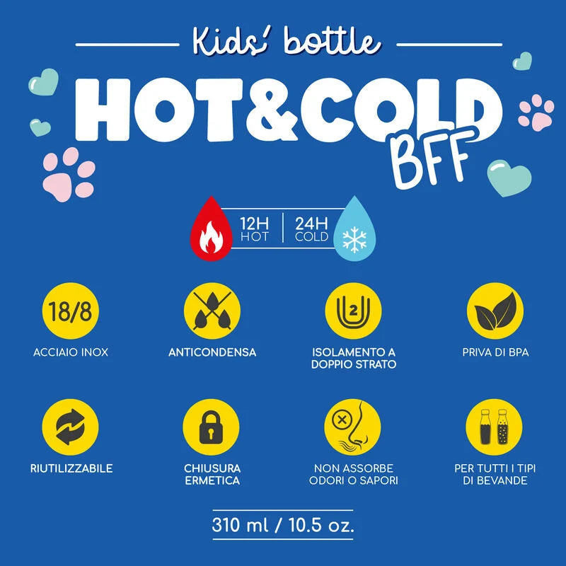 LEGAMI - Borraccia Termica Hot&Cold BFF Panda
