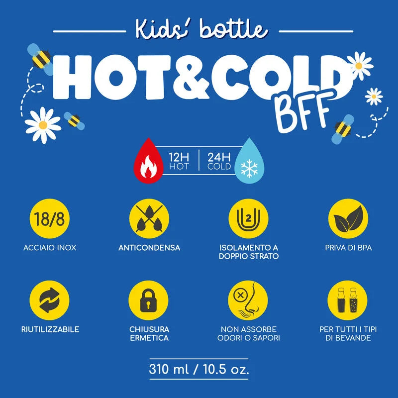 LEGAMI - Borraccia Termica Hot&Cold BFF Teddy Bear