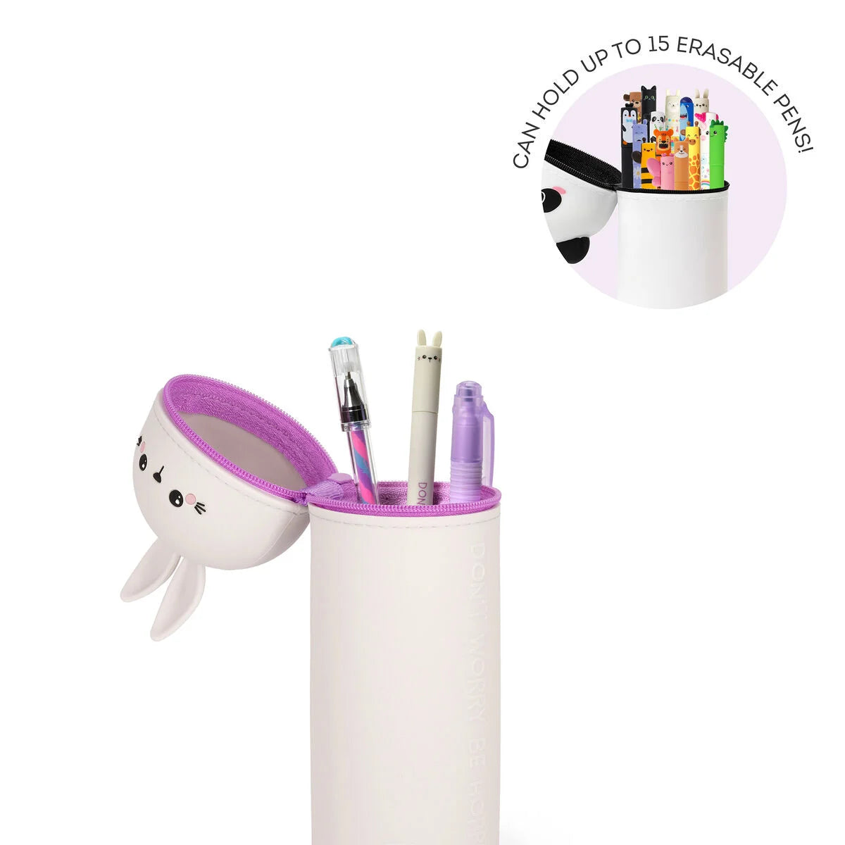 LEGAMI - Astuccio 2-in-1 in Silicone Bunny "Don't Worry Be Hoppy"