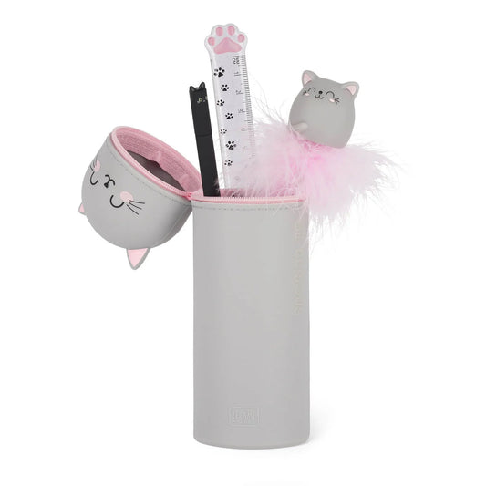 LEGAMI - Astuccio 2-in-1 in Silicone Kitty "Be Curious"
